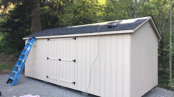 10x20 storage shed with warranty garden for sale in port