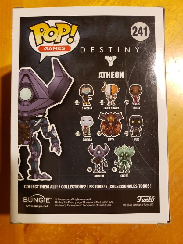 funko pop destiny atheon