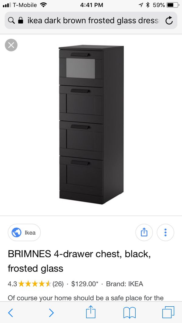 Ikea Brimnes 4 Drawer Dresser Chest For Sale In Il Us Offerup