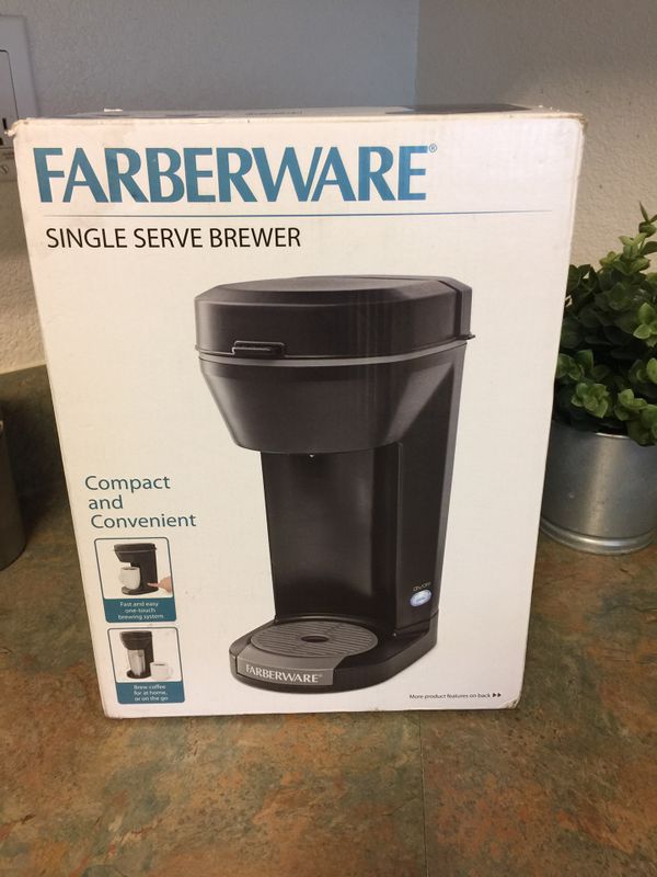 Farberware Kcup SingleServe Coffee Maker for Sale in Chula Vista, CA