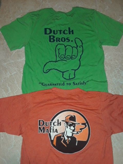 dutch bros shirts ebay