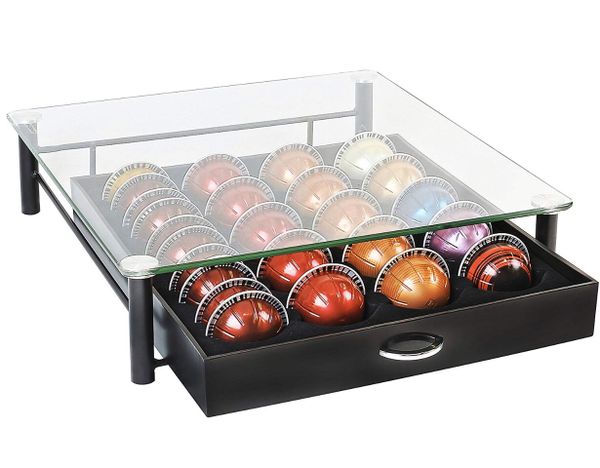 Nespresso VertuoLine with Glass stand and Pod Storage for ...