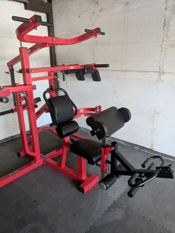 Used Powertec Workbench Multi System For Sale PowerTec Workbench / Leverage Multi System Gym - Red for Sale in Tacoma