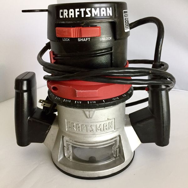 Craftsman Router 1-1/4 Horsepower 1/4” Chuck for Sale in Temecula, CA