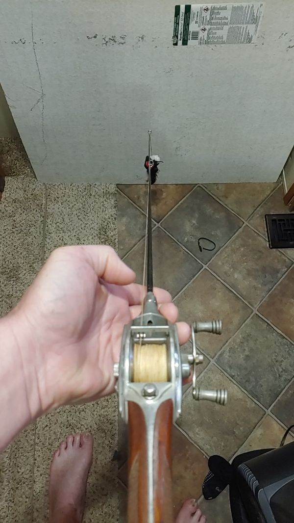 Hurd Super Caster Fishing rod and reel for Sale in Dover, FL OfferUp