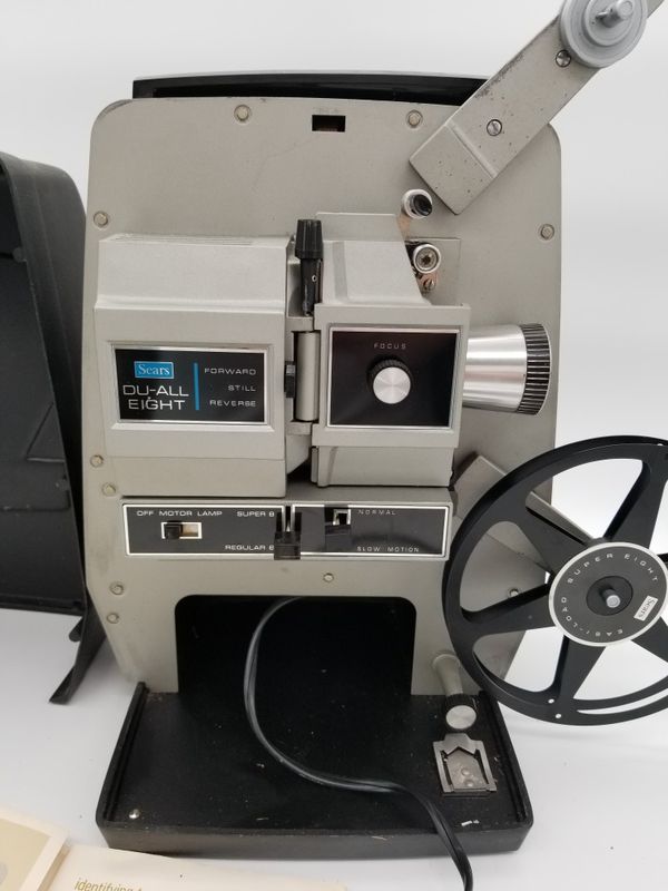 Vintage Sears DuAll Super 8MM Home Movie Projector for Sale in