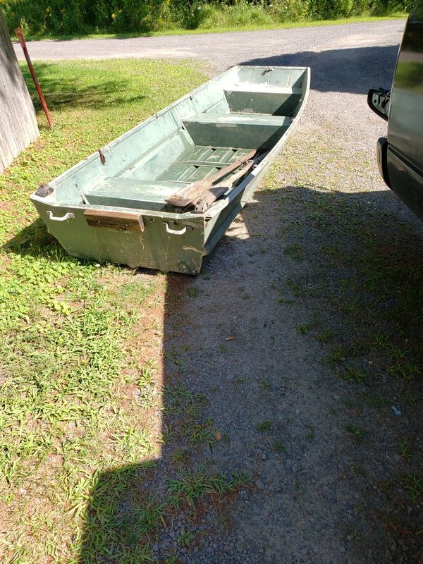 12' aluminum row boat for Sale in Kingston, NY OfferUp