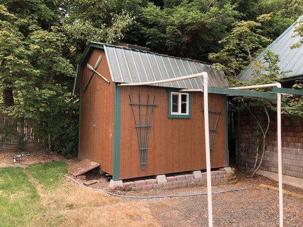 10x12 shed - u haul from port orchard for sale in port