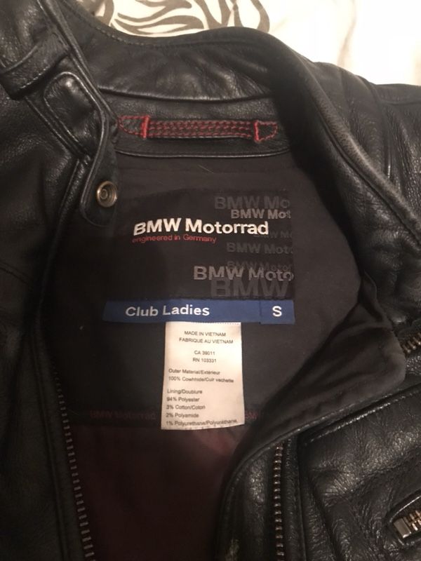 Bmw Genuine Motorcycle Women Club Leather Jacket For In Houston Tx Offerup
