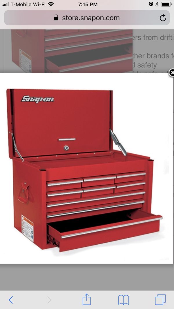 BRAND NEW Snapon Tool chest and Complete tool set for Sale in Houston