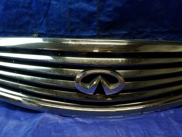 2010 - 2015 INFINITI G25 G37 Q40 SEDAN FRONT BUMPER UPPER GRILLE W ...