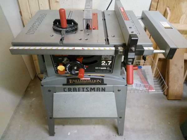 Craftsman 10 inch table saw manual