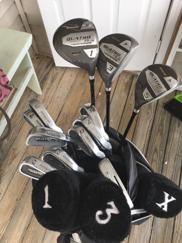 Dunlop Quatro oversized plus golf clubs for Sale in Virginia Beach, VA