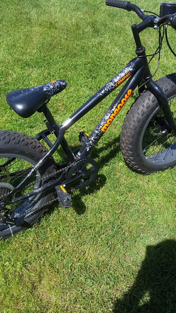used mongoose fat tire bike