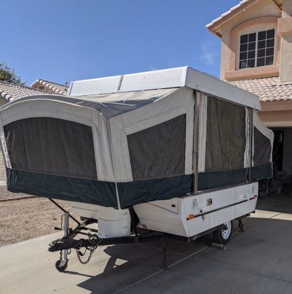 Pop up tent trailer (Flagstaff Model by forest river) 12/1999 for Sale ...