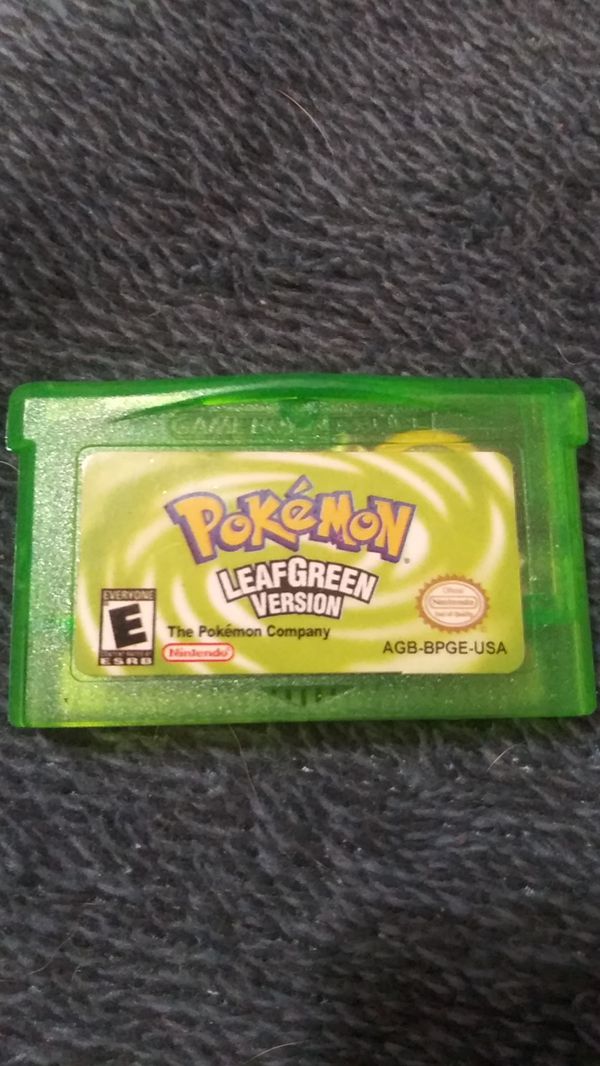 pokemon leaf green version free