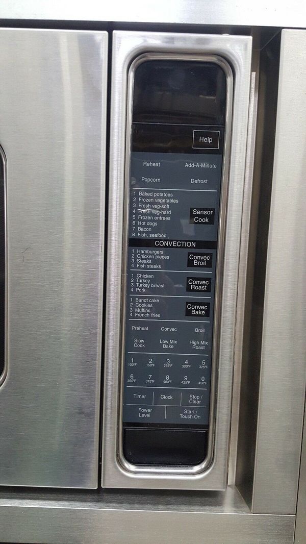 Viking 24" SS Microwave with Convection Cook and Trim Kit Model