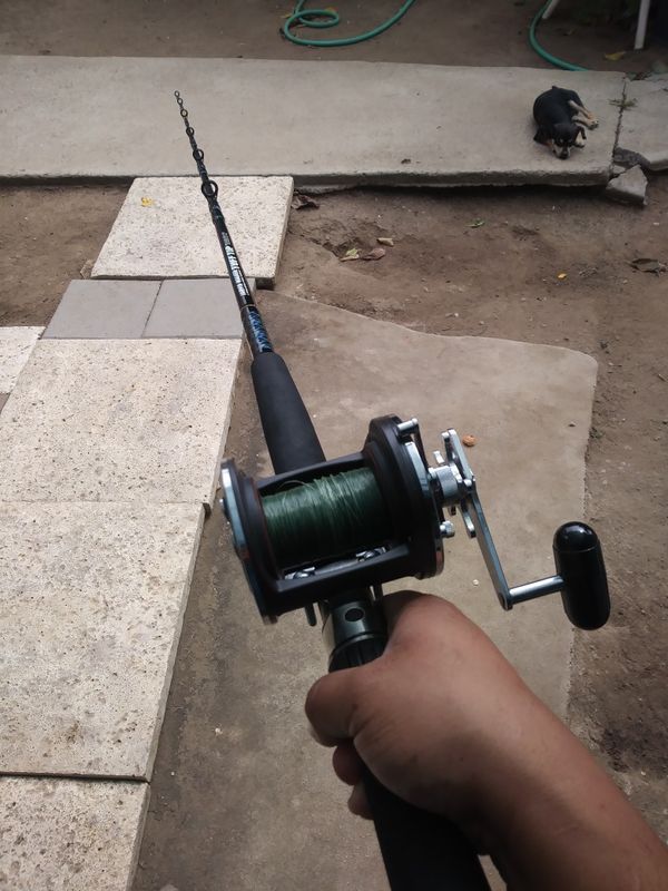 6'6" deep sea rod and daiwa sealine fishing reel for Sale in Oceanside, CA OfferUp