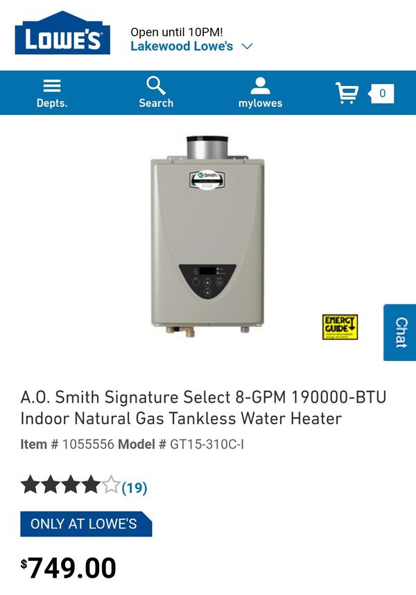 Tankless Water Heater for Sale in Kent, WA OfferUp