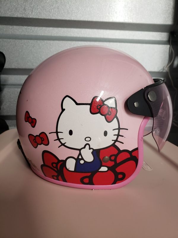 Hello Kitty Motorcycle Helmet for Sale in San Antonio, TX - OfferUp