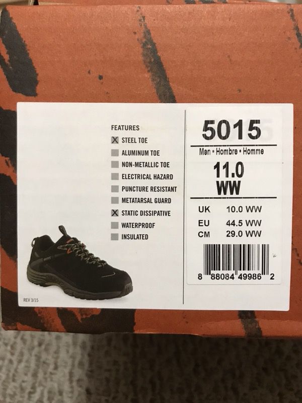 Men's Red Wing Worx 5015 Athletic Shoes, steel toe for Sale in Miami ...
