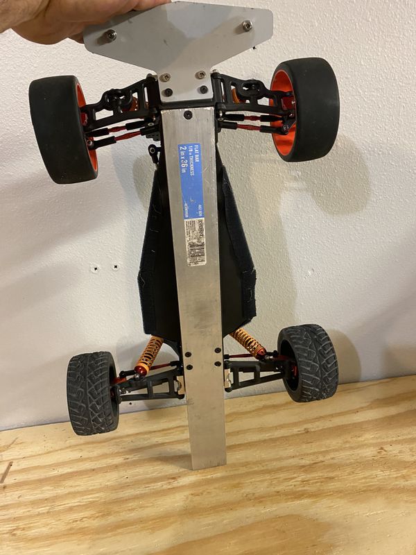 rustler drag car