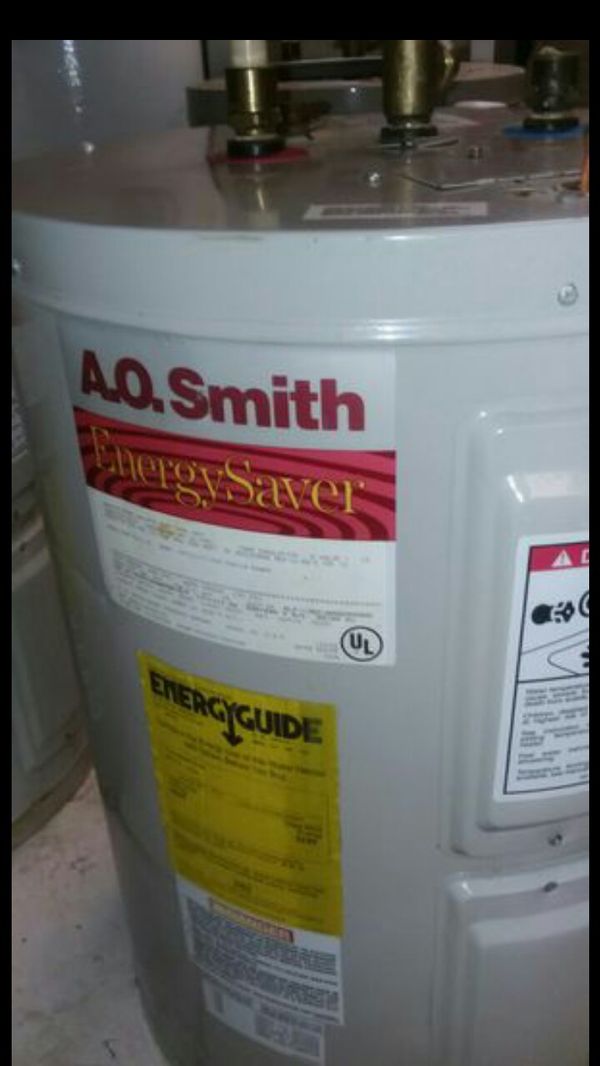 A.O.Smith Energy Saver 30Gallon Water Heater Tank In Perfect Conditons
