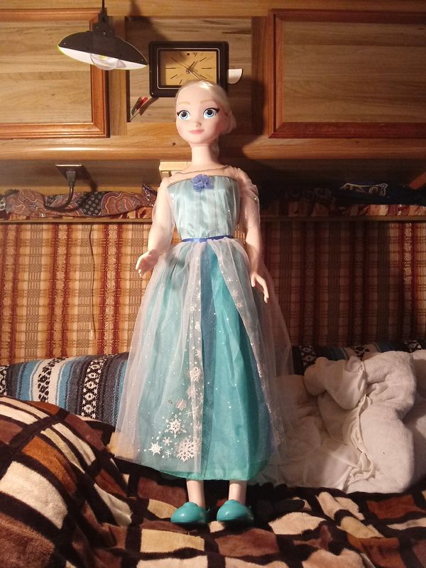 elsa doll life size