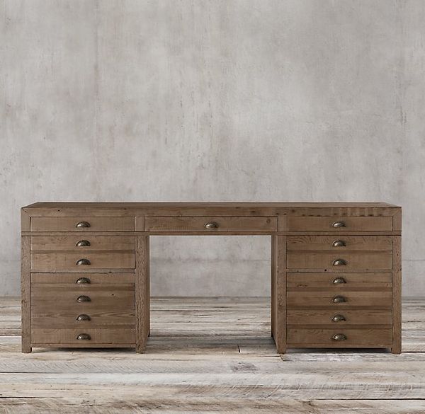 Restoration Hardware 80” Printmakers Desk for Sale in Henderson, NV