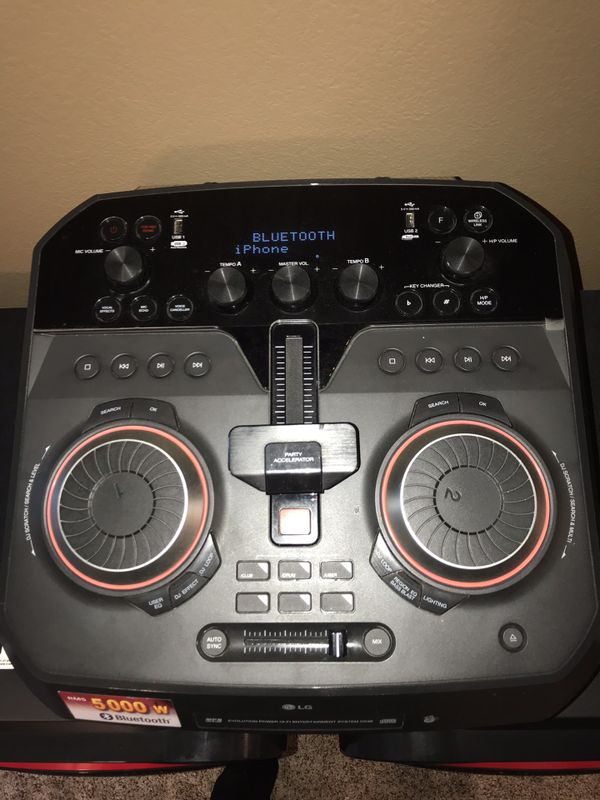 LG speaker with dj mixer for Sale in Las Vegas, NV OfferUp