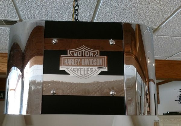pool table light harley davidson