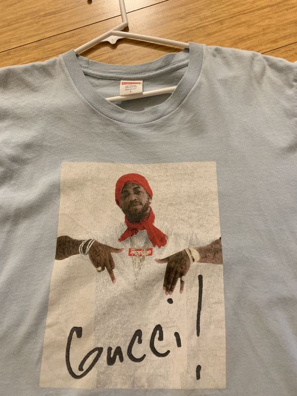 gucci mane black tee
