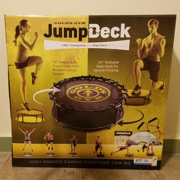 gold's gym trampoline