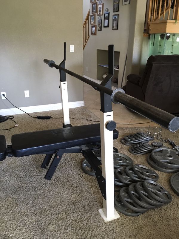 Weider Pro800 Olympic Weight bench for Sale in Corona, CA OfferUp