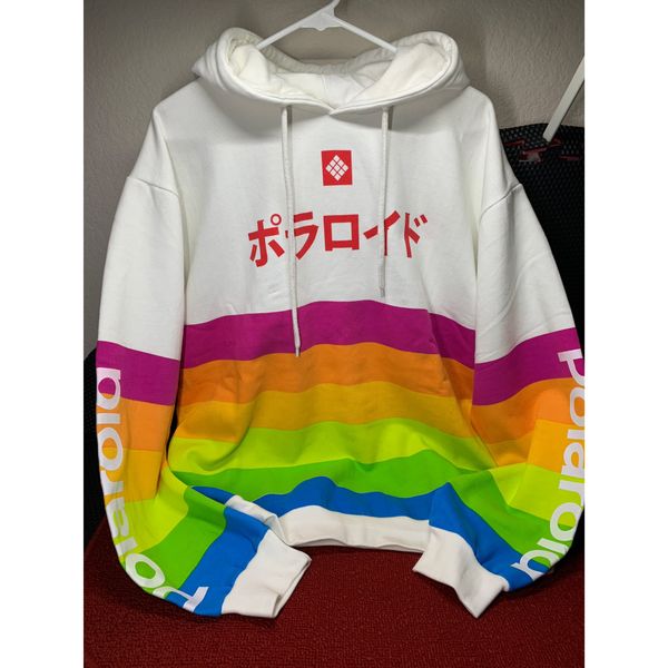 guess multicolor hoodie