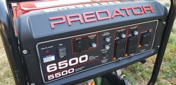 Generator - Like New - Predator 6500 watts for Sale in Kirkland, WA ...