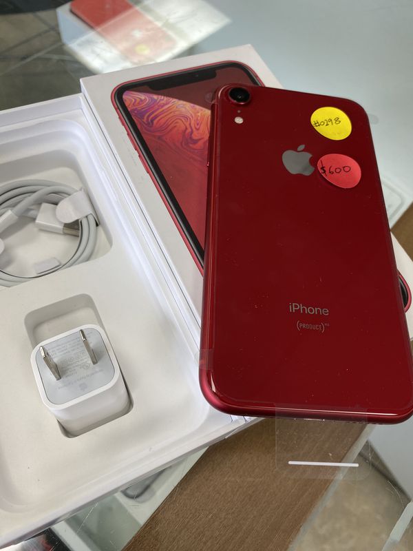 iPhone XR red edition Tmobile / metro pcs / simple mobile ...
