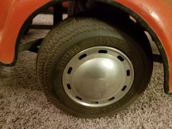 vintage volkswagen pedal car