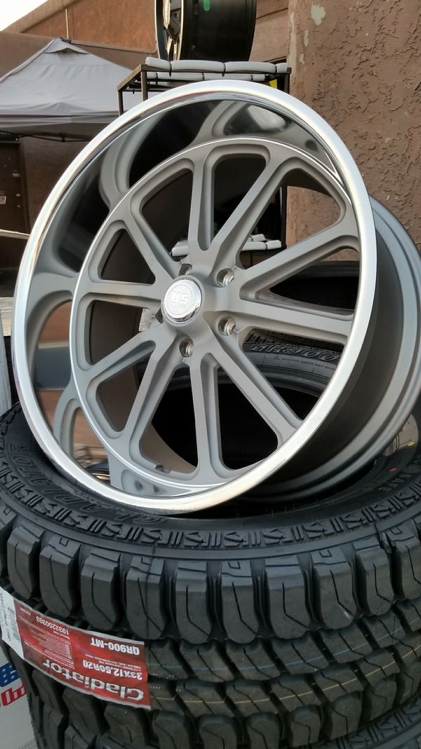 22” us mags rambler 22x9 22x11 1600 wheels/tires for Sale in Mesa, AZ