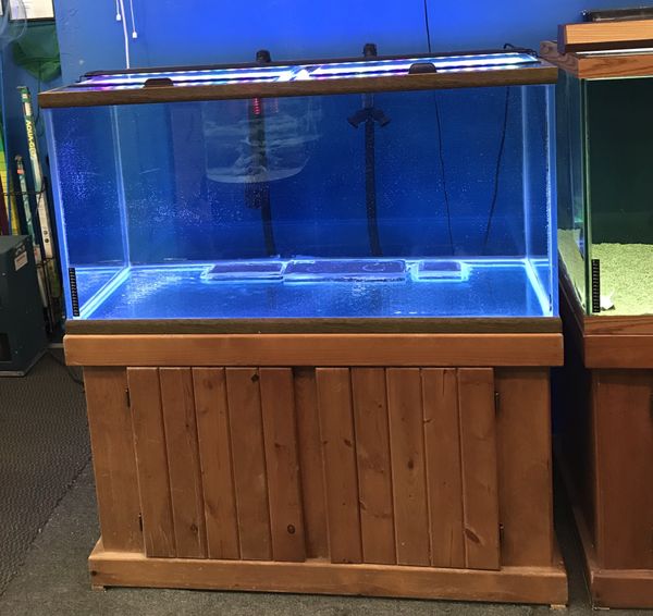 120 gallon Oceanic aquarium fish tank complete set up 800 for Sale in