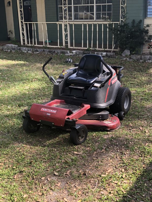 Craftsman ZTS 7000 52 inch Zero Turn Mower for Sale in Ocoee, FL OfferUp