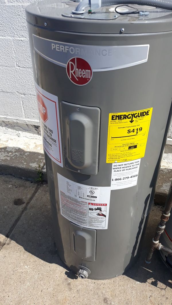 used hot water heater for sale