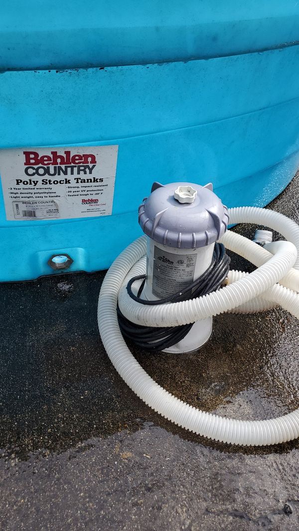 Poly stock tank pool... 8 feet round for Sale in SeaTac, WA OfferUp