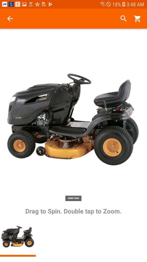 Poulan Pro PP19A42 42 in. 19 HP Briggs & Stratton Automatic Gas Front