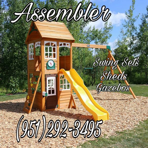 sheds and swing sets near me