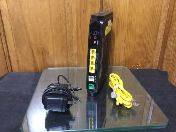 At&t Motorola Nvg510 U-verse Modem Router Combo 4-port Dsl Wireless 