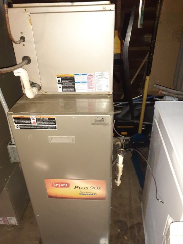 Bryant 95 High Efficiency Natural Gas Furnace 2015 66000 Btu Upflow