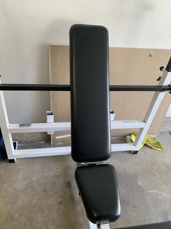 Heavy duty Parabody bench press and dip station for Sale in Schaumburg ...