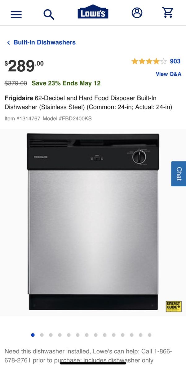 Frigidaire Dishwasher (New Never used) for Sale in Houston, TX - OfferUp