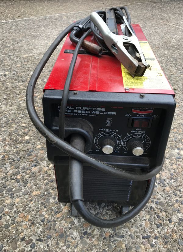 Century Pow’rMate 100 Dual Purpose Wire Feed Welder (MIG, fluxcore